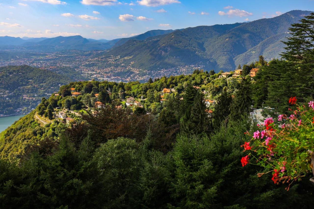 The Cherry Garden House Loft Lusso Apartman Brunate Kültér fotó